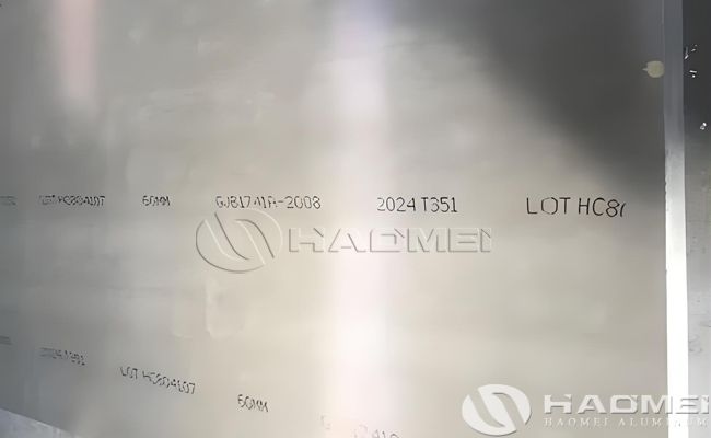 aircraft aluminum sheet 2024