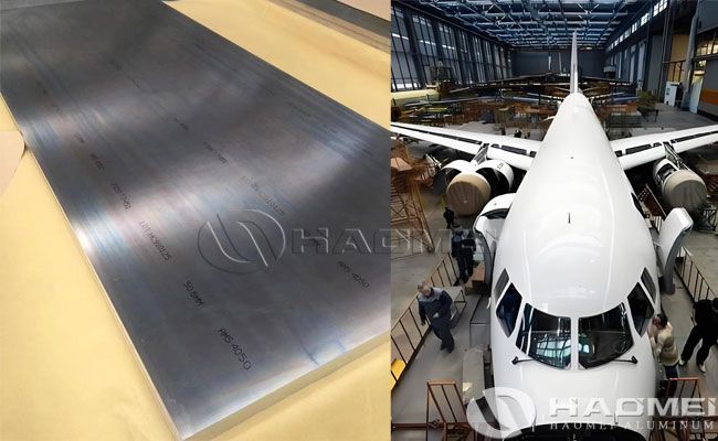 7050 T7451 for aerospace fuselage frames and wing skins